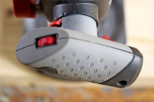 Handöverfräs med justerbara handtag och LED-ljus Handöverfräs med justerbara handtag och LED-ljus